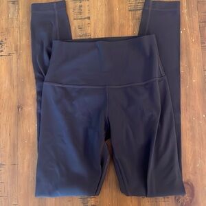 EUC lululemon align leggings black graphite size 4